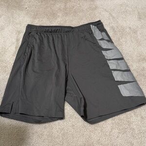 Nike Men's Dark Gray Athletic Shorts